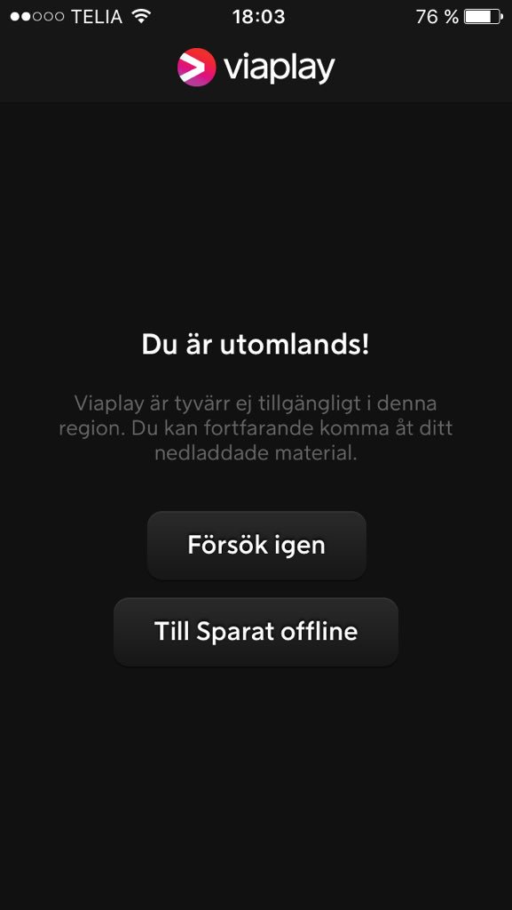 LinusG_'s tweet image. Sitter på ett tåg i Göteborg? @Viaplay_SE