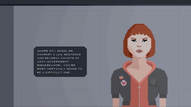 gameinformer's tweet photo. Trailer Released For Sci-Fi Conversation Simulator Between The City and The Needle https://t.co/MVoiIuXzIq https://t.co/yqAU0NiRYI