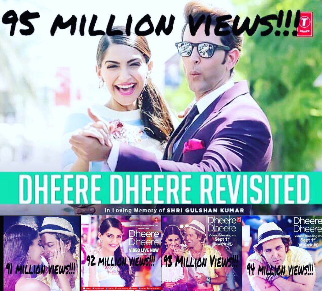 95 Million Views!!! #DheereDheere