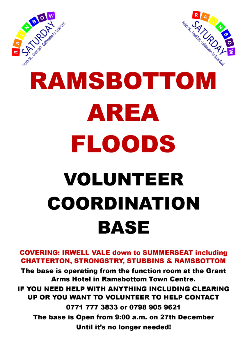 RammyReTweet's tweet photo. #ramsbottom #flooding PLEASE RETWEET TO SHARE https://t.co/MwdaFs88Jk