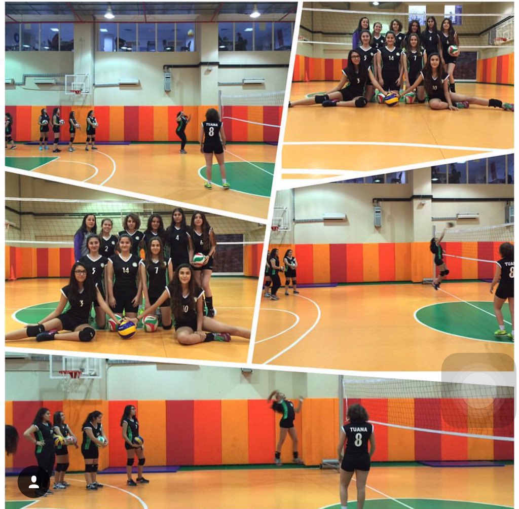 Voleybol antremanlarımız... #kurtkoydoga #voleybolteam