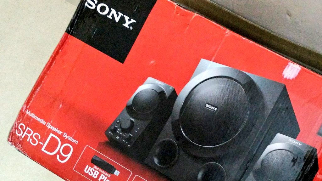 sony srs d9 speakers