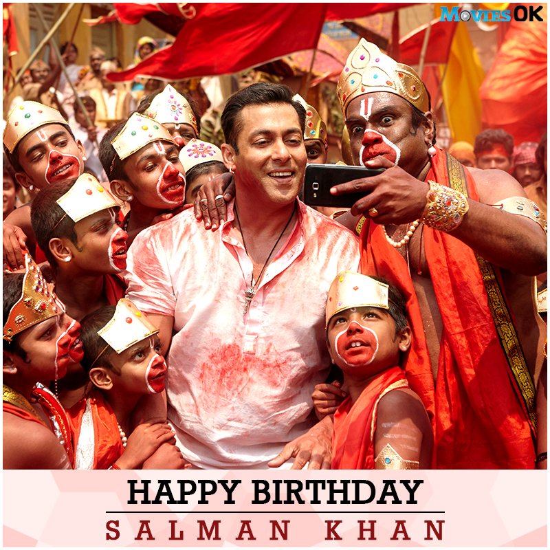Here\s wishing a happy birthday. Tell us your favourite Salman Khan movie. 