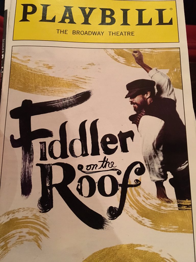 ASKCello's tweet image. Time for some tradition! Break a leg @FiddlerBroadway @AdamJKantor @TedSperling #fullorchestra