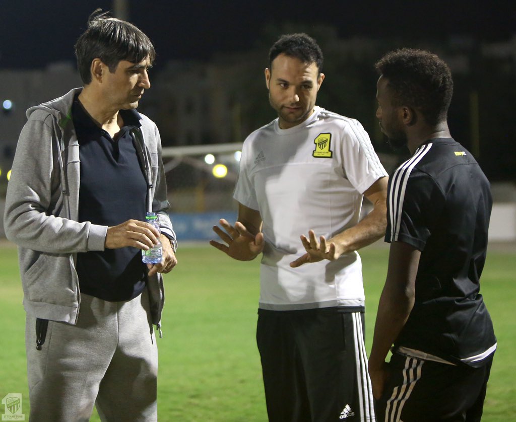 ittihad's tweet photo. صور الحصة التدريبية للفريق الكروي الأول اليوم السبت ..1 https://t.co/xShkYkNJXP