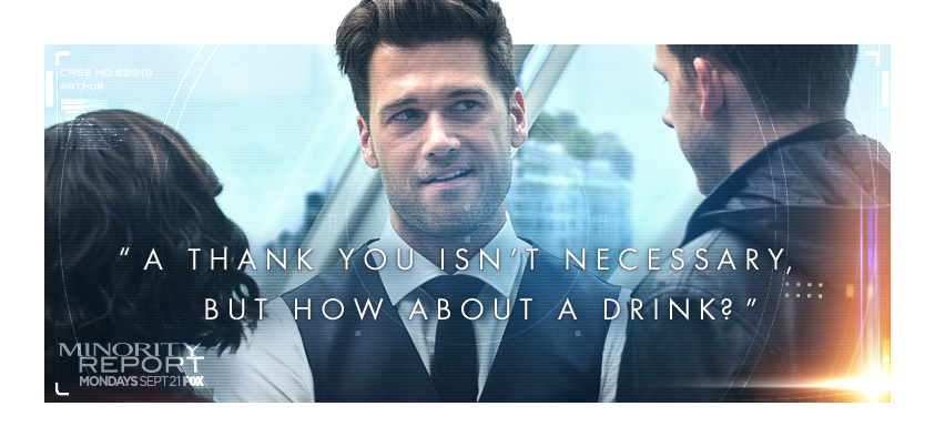 Cheers to the weekend. 🍻 #MinorityReport