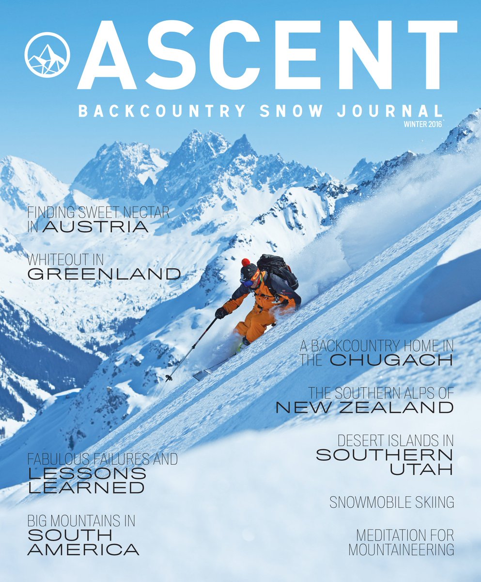 Long time no writing. Got a new #cover published in the US. #bigmountain #skiing #oakley #elevenate <a href="/svenbrunso/">Sven Brunso</a>