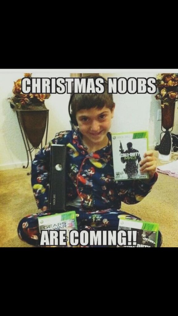 NoVaBlaze_'s tweet photo. Christmas noobs coming to town!!! You better kill them you better be rough cause noobs are coming to town!!!!! https://t.co/HXIdukXKsd