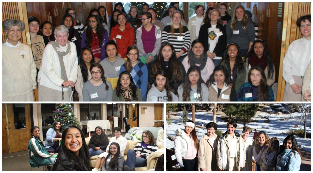 SDSH_Sisters's tweet photo. Pray 4 #SDSHLeadershipRetreat Big Bear #SDSHSisters giving the retreat 2 40 young ladies. TY #CMSWR #YCL2015 https://t.co/QubMJy22F4
