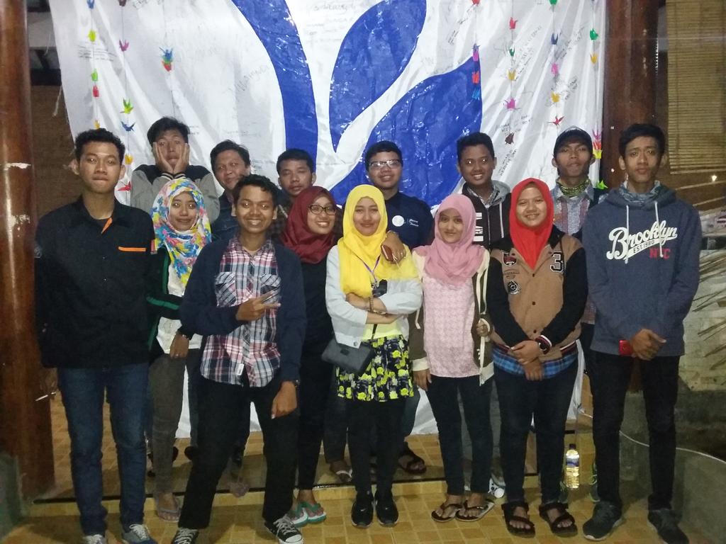 Acara malam keakraban forkomkasi  di kampung wisata tani, BATU, yang bekerja sama dengan HIMAKS