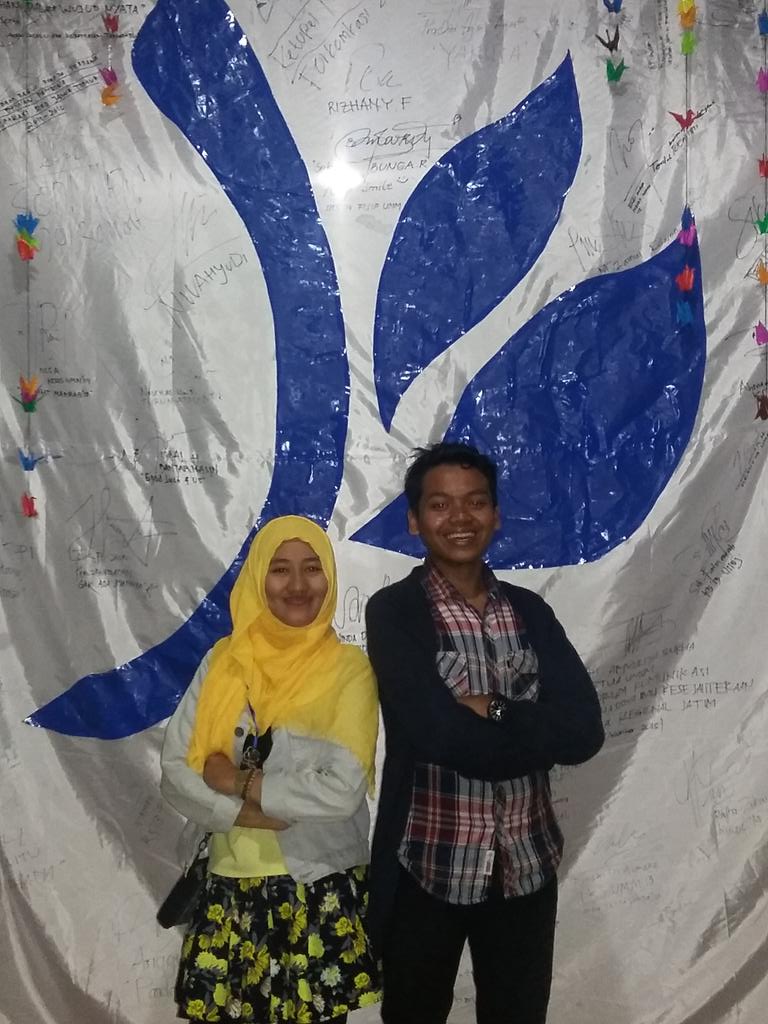 Sekretaris umum forkomkasi dan ketua pelaksana makrab forkomkasi 2015