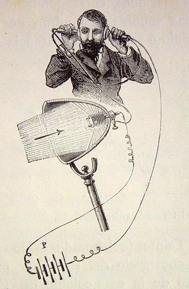 prcptfy's tweet photo. The Photophone, invented by Alexander Graham Bell in 1880: https://t.co/WbFBtQ19Kb #sonify https://t.co/TJzWkFU4oT
