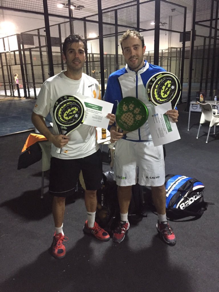 Enhorabuena crack!! <a href="/Rulojugon/">Raúl Calvo Cámara</a>  CAMPEÓN con <a href="/KelmePadel/">Kelme Padel</a>