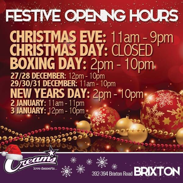 Creams Brixton (CreamsBrixton) Twitter
