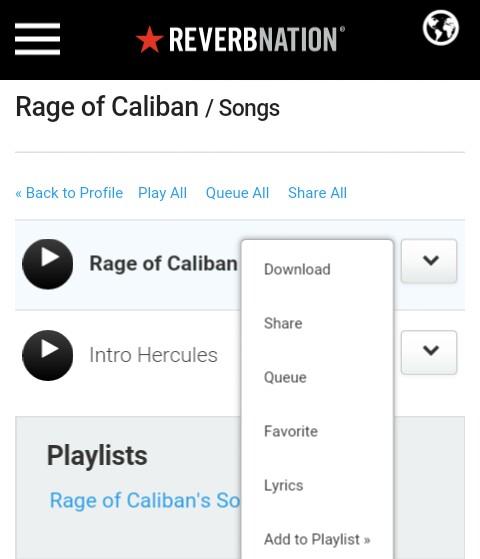 Out now first single my band <a href="/rageofcalibanXX/">RAGE OF CALIBAN</a>  is called motherfuckin "hercules" 😍🙌