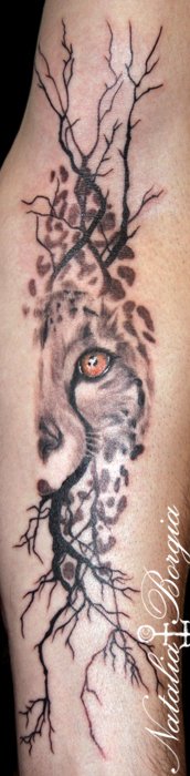 Cheetah tattoo by Ventiscaseer on DeviantArt