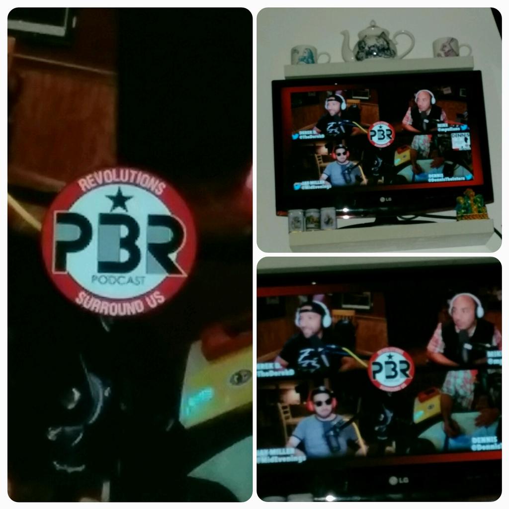 yazyaz03's tweet image. Still feeling sick so curled up in bed watching one of my fave @PBRpod eps to make me feel better! #PBRposse 🍕🍺👊