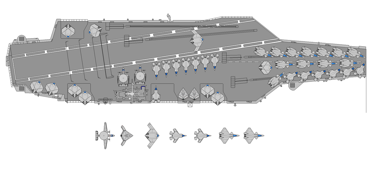 Old Brown Shoe Navy Weekly Carrier Diagram Notional Nimitz Class Air Wing Loadout With F 23n F 35c F A Xx Mq 47b E 2d T Co Ddnk51sxoj