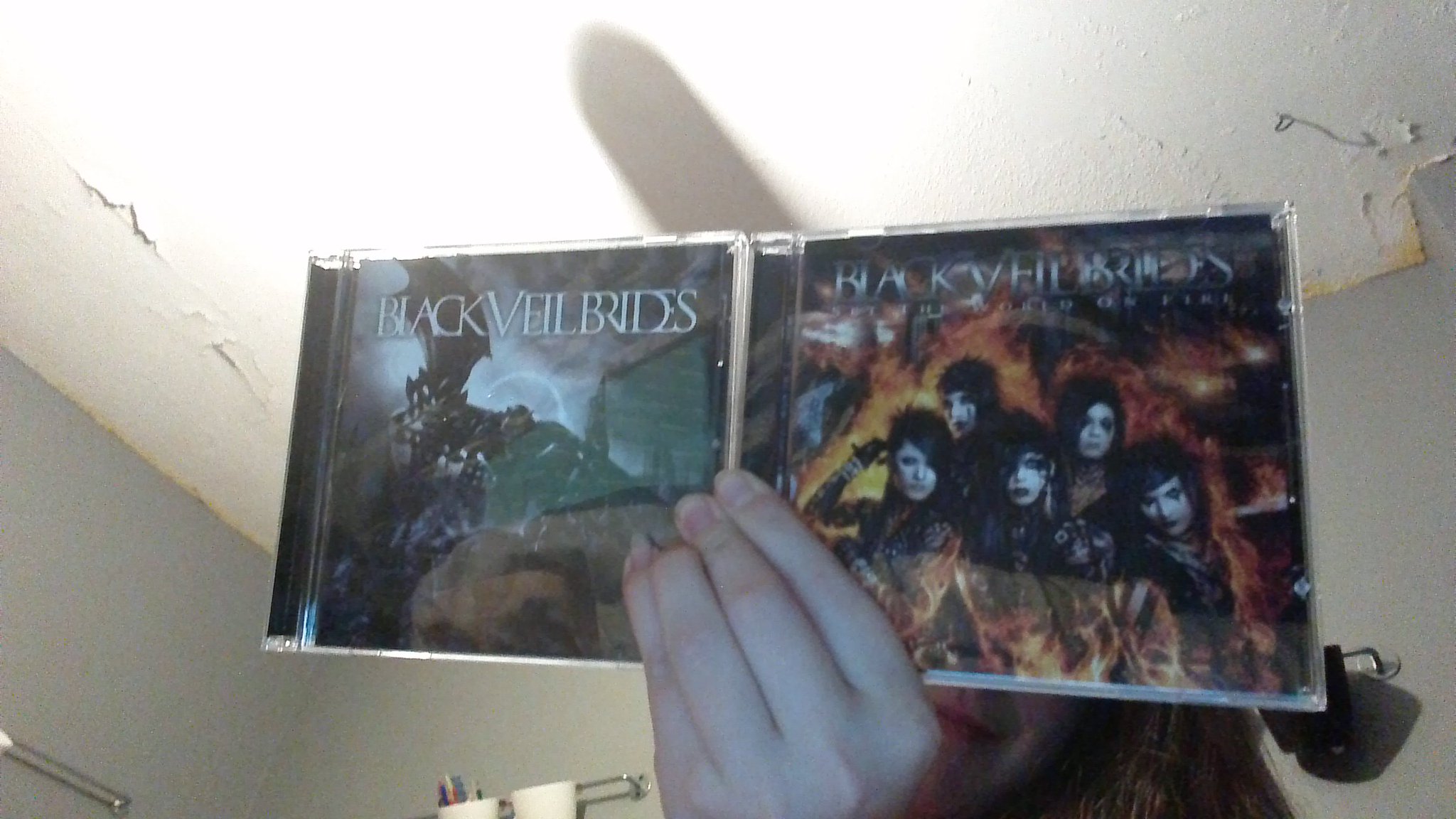  I got 2 albums today and it\s Andy Biersack\s birthday. Happy birthday Andy! 