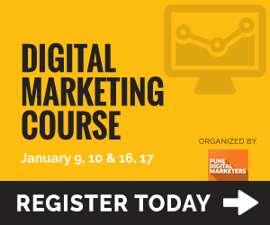 PuneMarketers's tweet photo. Inviting #Pune's #digitalmarketing agencies to nominate employees for this course in Jan https://t.co/60AxpOecsO https://t.co/UyWjNSYsBx