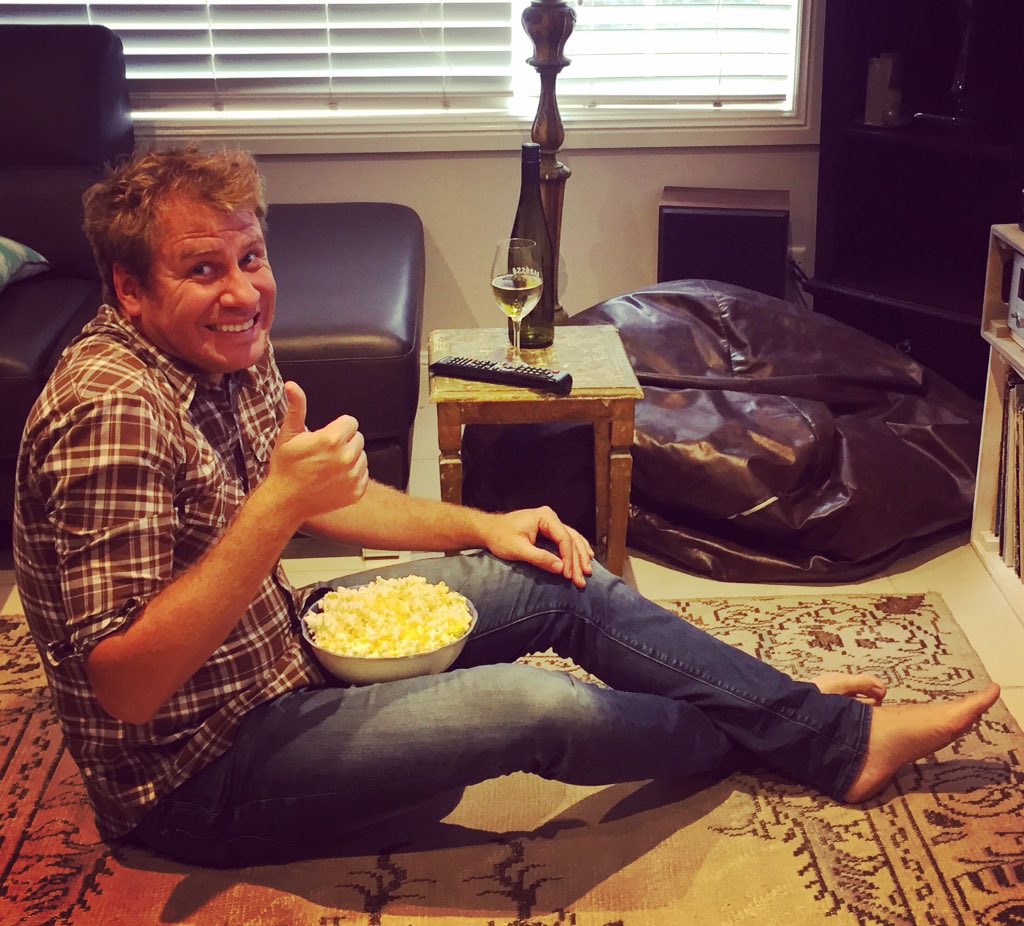 roadtoplonk's tweet photo. Don't miss the final Plonk eps on @9Gem this eve from 530pm. As you can see... Nathan can't wait! 🍷📺#roadtoplonk https://t.co/psyIQyU1kZ