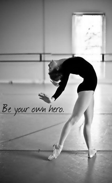 NOTboringBallet's tweet photo. Be your own hero! #dance #dancelife #ballet https://t.co/OetybuTuXC