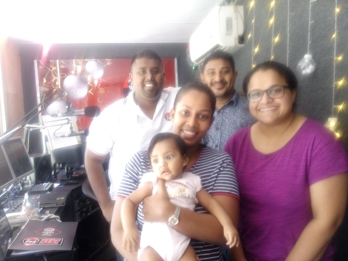 YES101SriLanka's tweet photo. And the title for the youngest listener for this year goes to baby Tiyana. #YESMAS2015 https://t.co/cySpdD15np