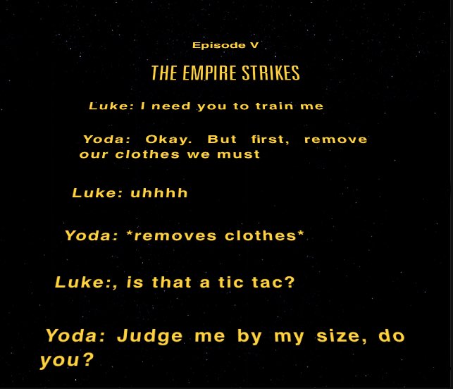 NewStarWarsEpsd's tweet photo. Yoda was a great teacher https://t.co/iLQTtYuPJj
