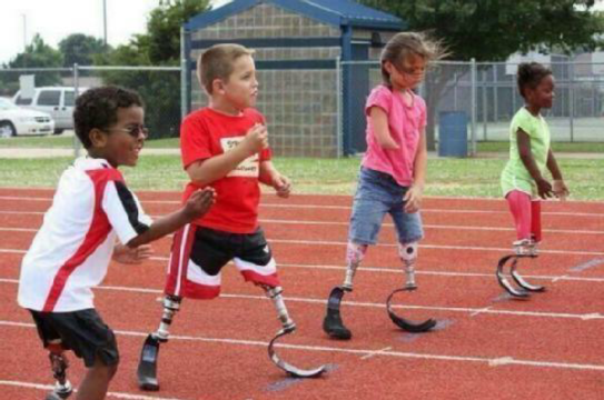 RJSzczerba's tweet photo. Pictures like this need endless RTs. Triumph of the human spirit! (Endeavor Games, Edmond, OK) https://t.co/jxIZexCCvN