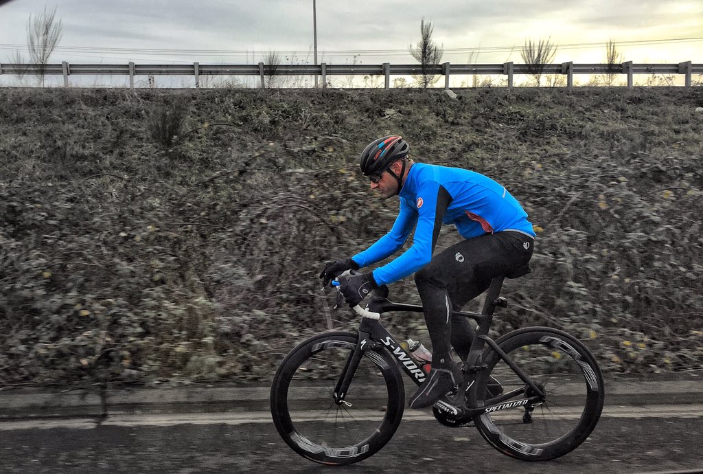It's a little on the cold side today in the Gorge but dry enough to get out for a ride :)
