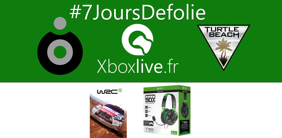 Xboxlivefr's tweet image. #7JoursDeFolie - J3 - WRC 5 &amp;amp; 1 casque @TurtleBeachFR à gagner #XboxOne xboxlive.fr/news_affiche_2… @bigbeninteract