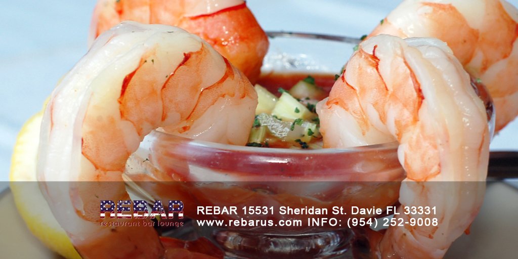 What about a great dinner tonight? Check out our menu we have delicious options for you to taste! #ReBarVibes #Davie