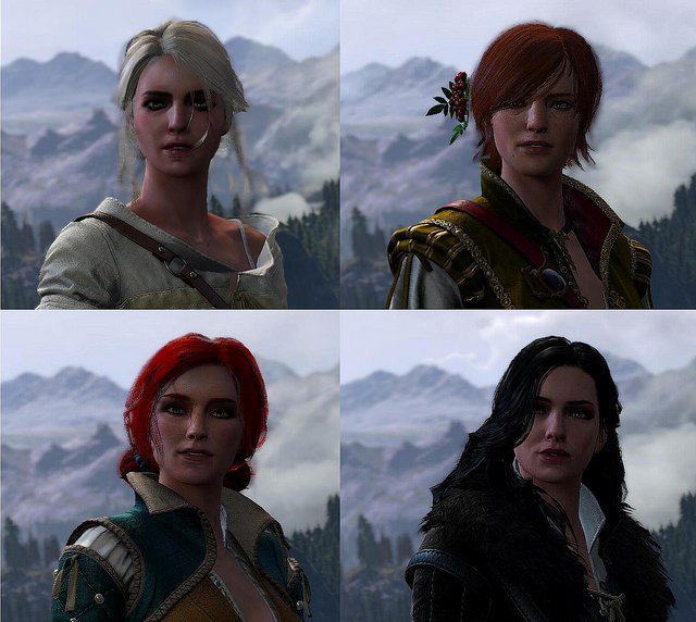 Play As Triss, Yennefer, or Ciri in Witcher 3: Wild Hunt Via Mod