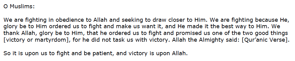 StewGlobal's tweet photo. Al Baghdadi says God ordered ISIS to fight. Because God totally talks to terrorists. https://t.co/8jrgtKi8p5