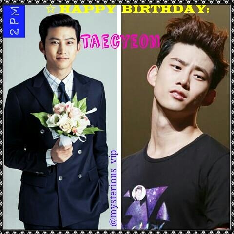  Happy Bday to Ok Taecyeon
\\(^_^)/

Hope I can get another chance to see you guys again :P 