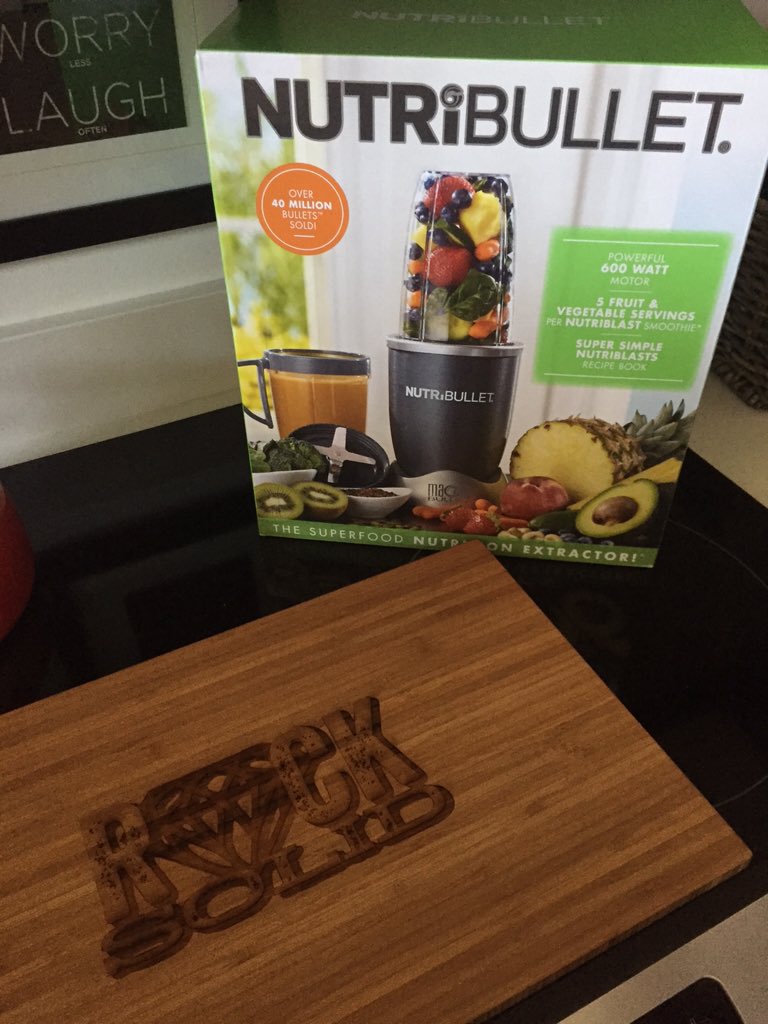 CoachKMcCann's tweet photo. Merry Xmas to me 🍃 The fiancé knows best! Health &amp; fitness gifts are THE best #fitnessgift #healthgift #nutribullet https://t.co/37YqcJO3AV