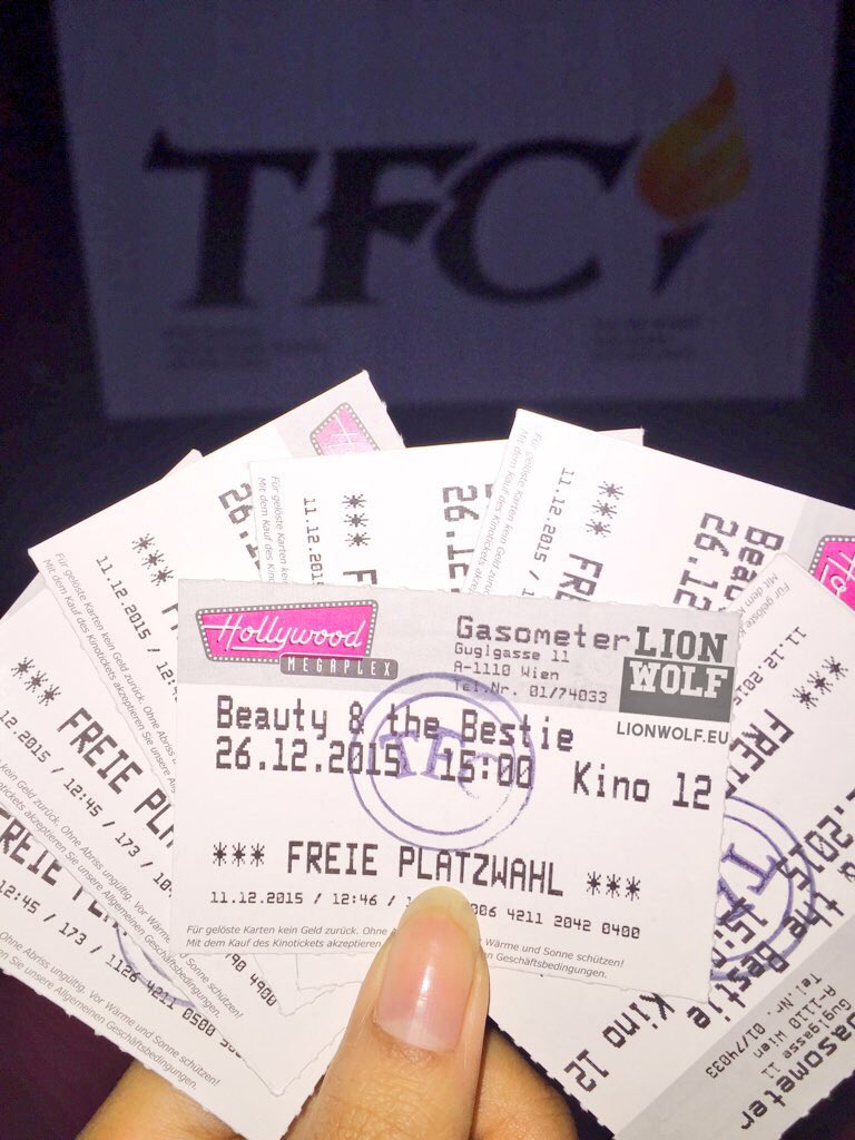 lionwolfeu's tweet photo. Vienna, are you ready for BEAUTY AND THE BESTIE?
Don't miss today's screening!

#BeautyAndTheBestieDay3 https://t.co/v5LE5P0DL5