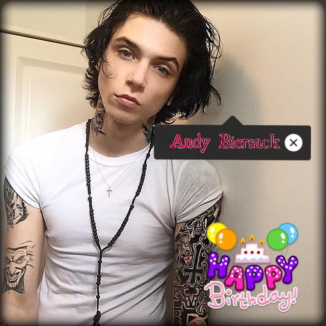 ¡¡¡Happy Birthday!!! Andy Biersack      