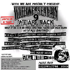 Jangan lupa nanti sore kita bakal menggila di Gor Hikmah Tanjung Siang Subang #RAMAIKAN