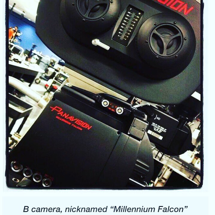 5 of the 10 top live-action films this year shot film. Pic @evanluzi #cinematography #starwars #panavision #spectre