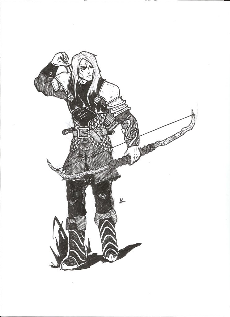 LoungeChairHero's tweet photo. It's a Critsmas miracle! Here is the third in our series of fan drawn character art, Korin! https://t.co/rl74N6chk3
