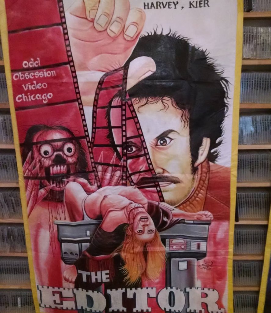 . <a href="/TheEditorMovie/">The Editor</a> gets the Ghana #movieposter treatment thanks to <a href="/oddobsession/">Odd Obsession Movies</a> in #Chicago❗️

😱👨🏻🎞👨🏻🙃