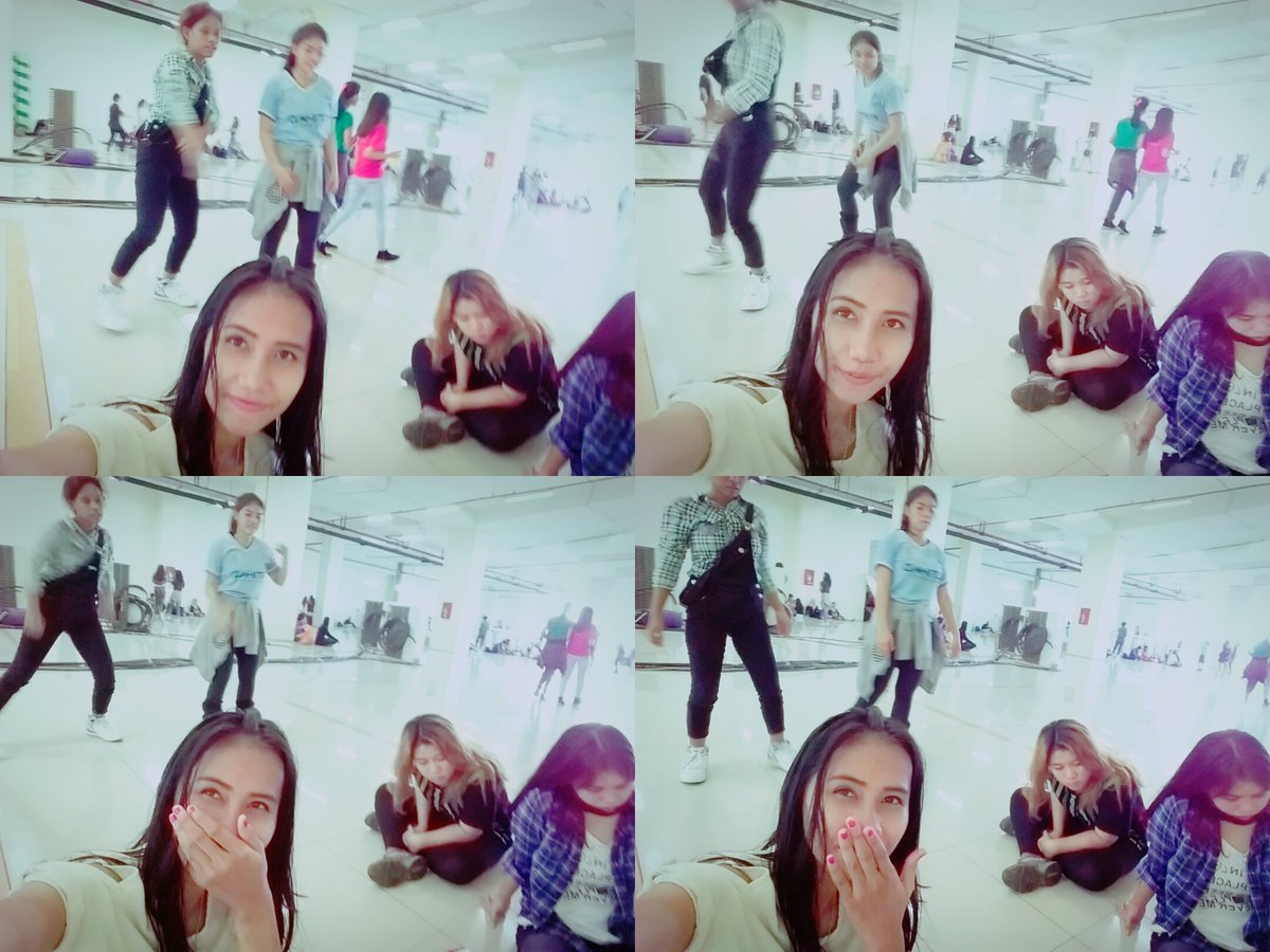 Baru ketemu bukan latihan malah ngerusuh 😆 -gayoon