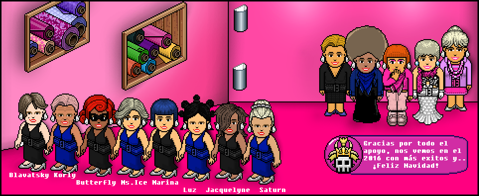 RPDRHB's tweet photo. HABBO RUPAULs DRAG RACE 2015 - 2016
 FELIZ NAVIDAD Y PROSPERO AÑO NUEVO
 ¡NOS VEMOS EL OTRO AÑO CON MÁS SORPRESAS! https://t.co/ksQcgwhlHl
