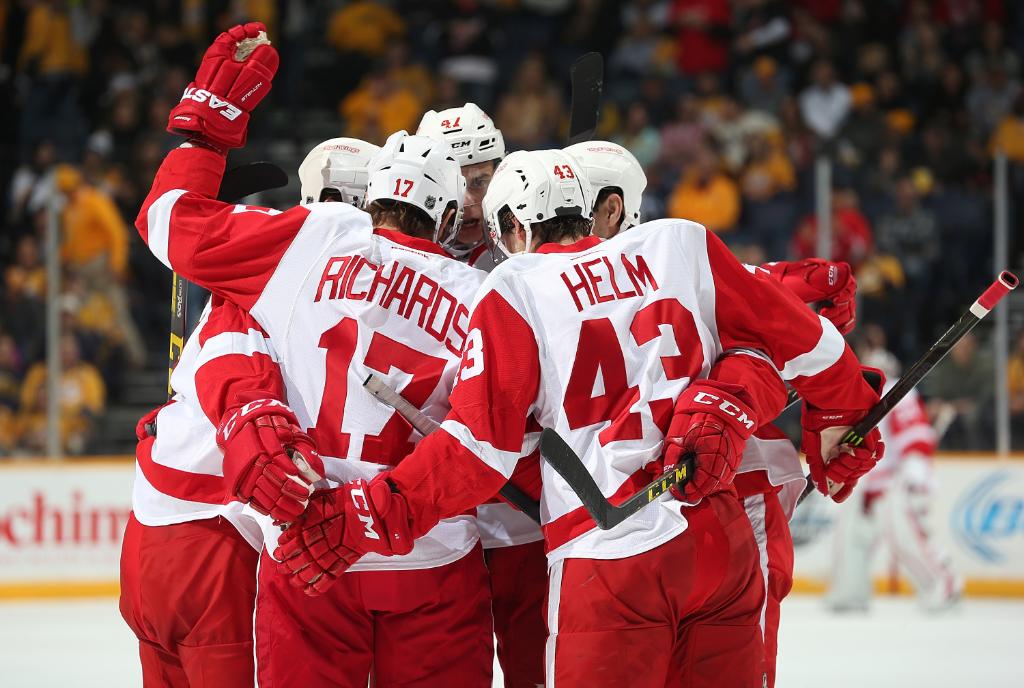 NHL's tweet photo. FINAL: @DetroitRedWings (3) - @PredsNHL (2)
Recap: https://t.co/hZbdHKEykf
#DETvsNSH https://t.co/4Dw1PMtf1a