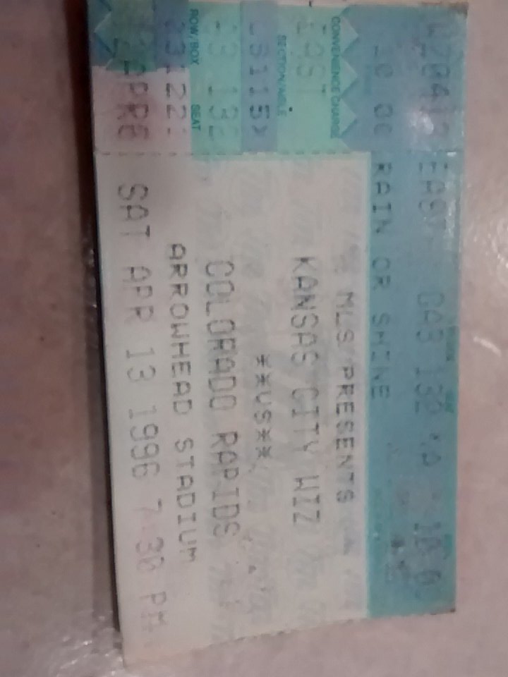 stmcallister's tweet photo. Just found this gem from #myfirstMLSgame . What was your first mls game? https://t.co/PLBFcvMGci
