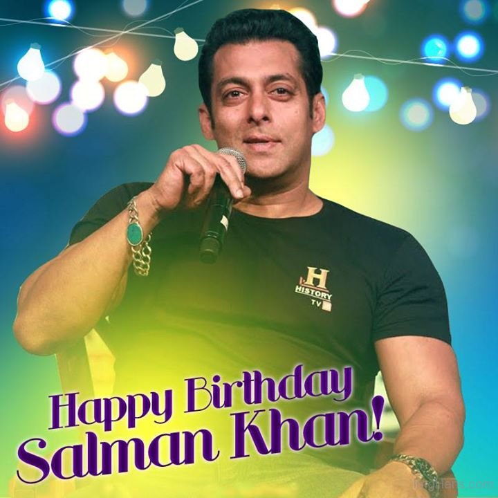 Salman Khan\s 50th birthday today.

Happy Birthday Dear Salu Bhai... 