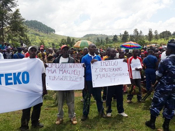 #Burundi Hier à Itaba, #Gitega, pour soutenir le message de la population: Non à la #MAPROBU, soutien aux #FDN-#PNB!