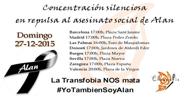 MareasCiudadana's tweet photo. #MareaVerde Por una escuela libre de transfobia y acoso escolar #YoTambiénSoyAlan #StopTransfobia @FELGTB @COGAM https://t.co/RNYXSSCH8Y