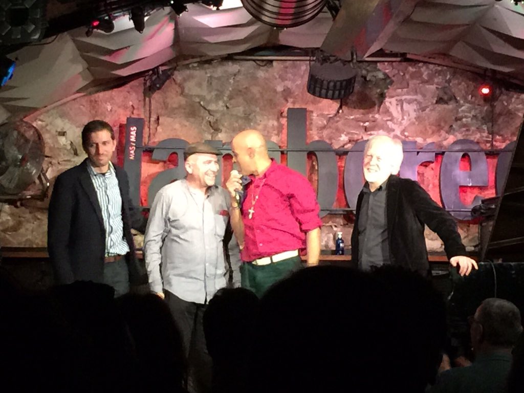 Ayer en #Jamboree disfrutando de jazz navideño con #RandyGreer e #IgnasiTerraza trío.